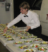 Prepared chef service dish
